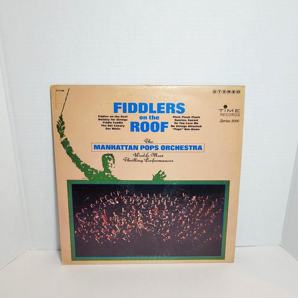 The Manhattan Pops Orchestra Fiddlers on the Roof 12" Vinyl LP